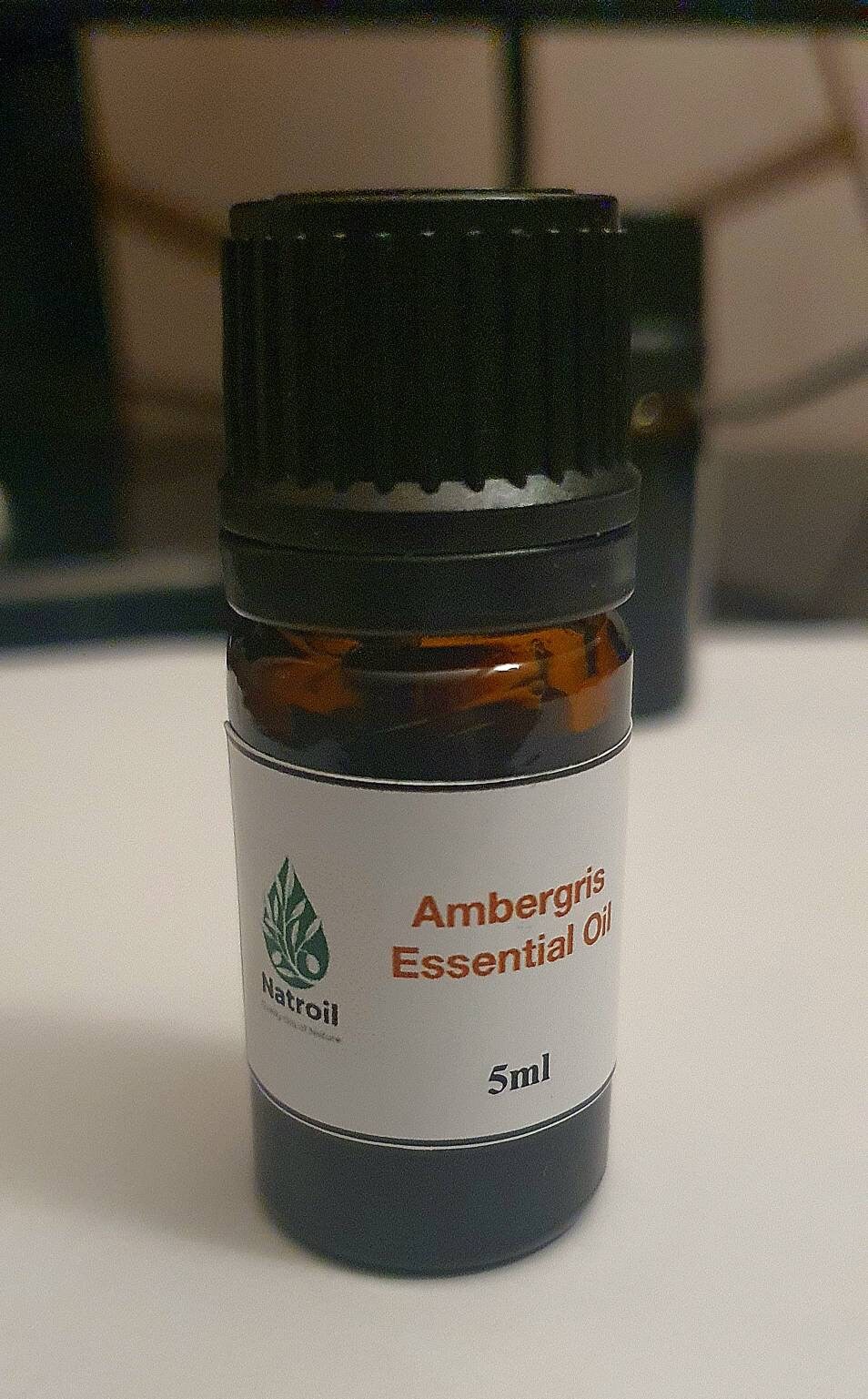 Ambergris oil Natroil’s bottle 5ml