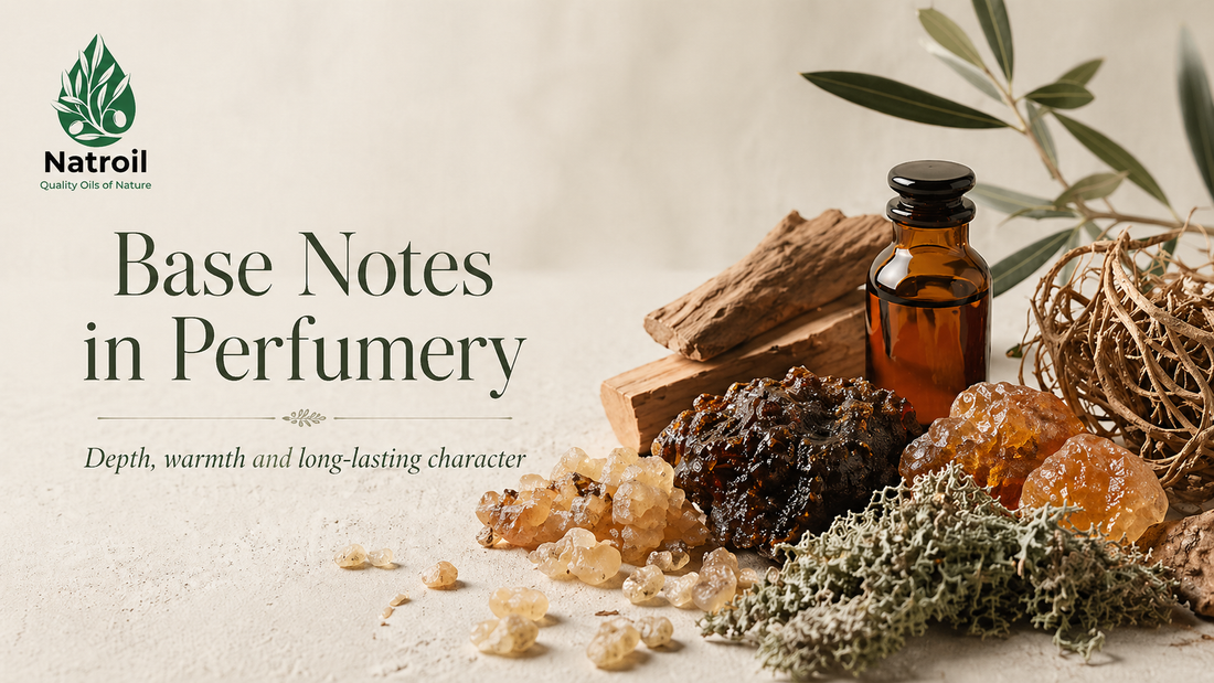 The Uses of Base Notes in Perfumery: Depth, Fixation and Long-Lasting Character