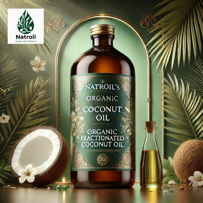 Organic Fractionated Coconut Carrier Oil