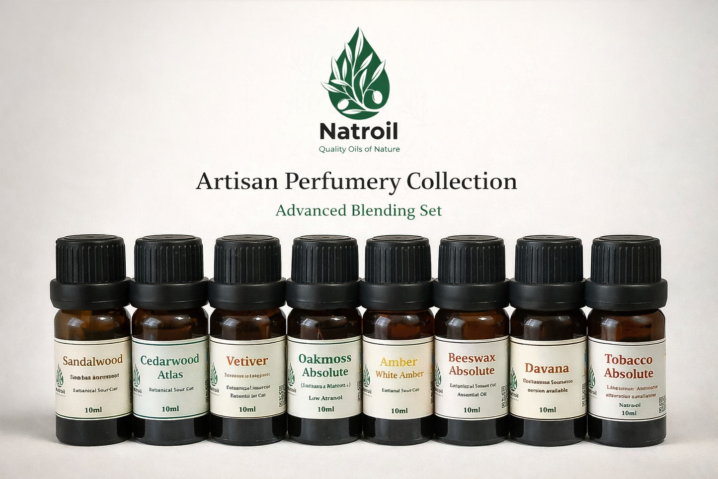 Natroil Artisan Perfumery Collection – Advanced Blending Set (8 Premium Oils)