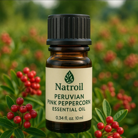 Peruvian Pink Peppercorn (Schinus molle L.) Essential Oil