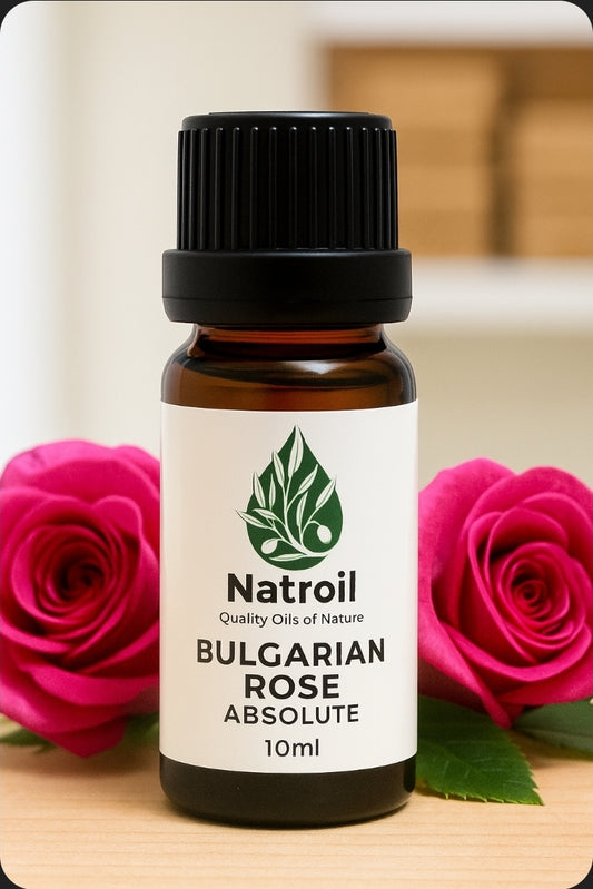 Bulgarian Rose (Rosa damascena L.) 100% Absolute Oil - Premium Essential Oil for Aromatherapy, Perfumery, and Skincare
